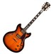 D'Angelico EXDCSP Semi-Hollow Body Electric Guitar, Vintage Sunburst