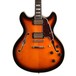 D'Angelico EXDCSP Semi-Hollow Body Electric Guitar, Vintage Sunburst