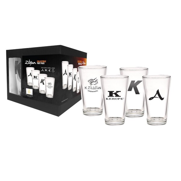 Zildjian Collectible Pint Glass Box Set