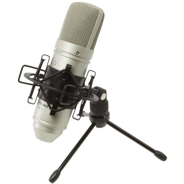 Tascam TM-80 Condenser Microphone - Mic With Stand