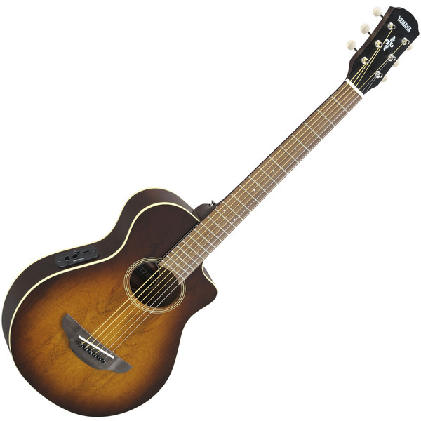 Yamaha APXT2EW 3/4 Electro Acoustic Guitar, Tobacco Brown Sunburst