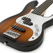 Greg Bennett Corsair CR-15 5-String Bass Guitar, Tobacco Sunburst