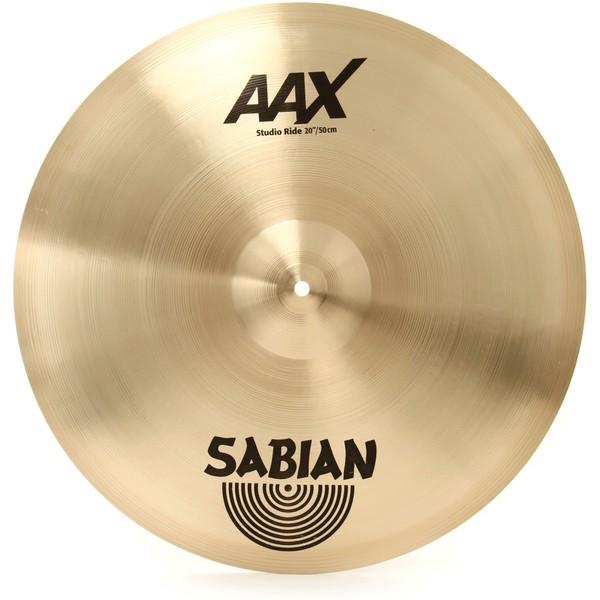 Sabian AAX 20'' Studio Ride Cymbal, Brilliant Finish