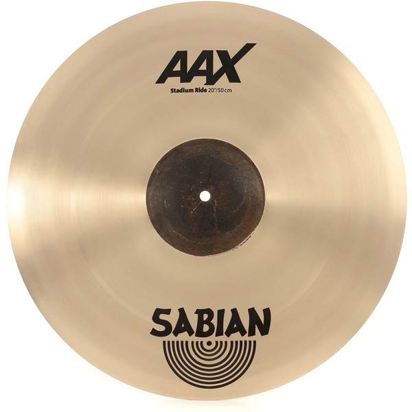 Sabian AAX 20'' Stadium Ride Cymbal, Brilliant Finish 