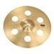 Sabian HH 16'' O-Zone Crash Cymbal - angle