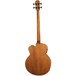 Aria FEB Fretless Electro Acoustic Bass Guitar, Flame Natural