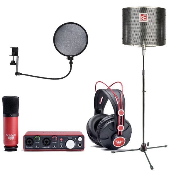 Focusrite Scarlett Studio Vocalist Recording Bundle