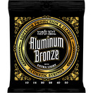Ernie Ball 2570 Aluminium Bronze Acoustic Guitar Strings, 10-50