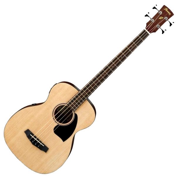 Ibanez PCBE12 Electro Acoustic Bass Guitar, Open Pore Natural