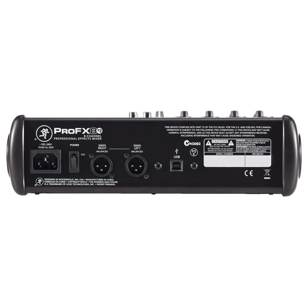 Mackie ProFX8v2 8-Channel Professional Effects Mixer - Ex Demo at