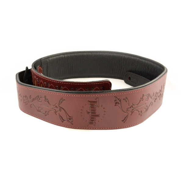Taylor Byzantine Guitar Strap, Burgundy