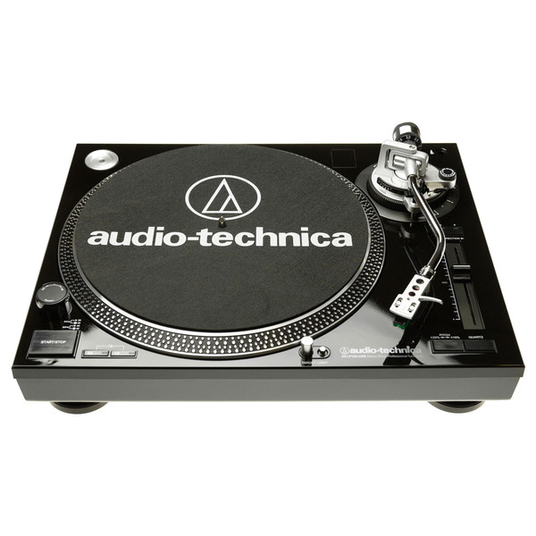 Audio-Technica AT LP120 USB Professional USB DJ Turntable, Black