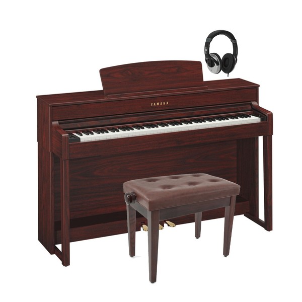 Yamaha Clavinova CLP545 Digital Piano, Mahogany Package Deal