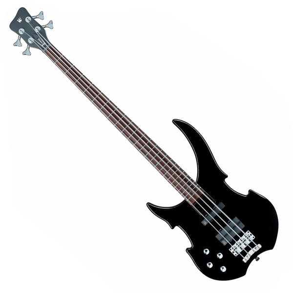 Warwick Rockbass Vampyre Left Handed 4-String Bass, Black High Polish