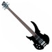 Warwick Rockbass Vampyre Left Handed 4-String Bass, Black High Polish