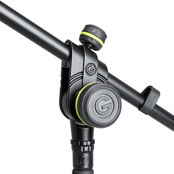 Gravity GMS4222B Short Microphone Stand with Telescoping Boom