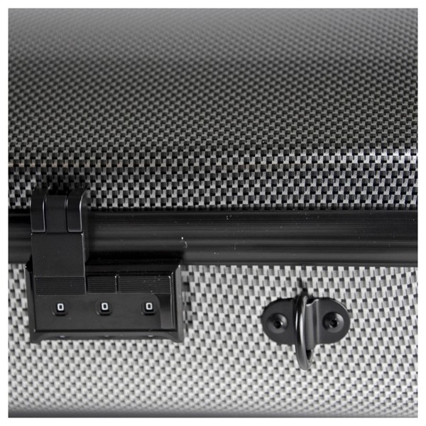 BAM 2201XL Hightech Viola Case, Silver Carbon