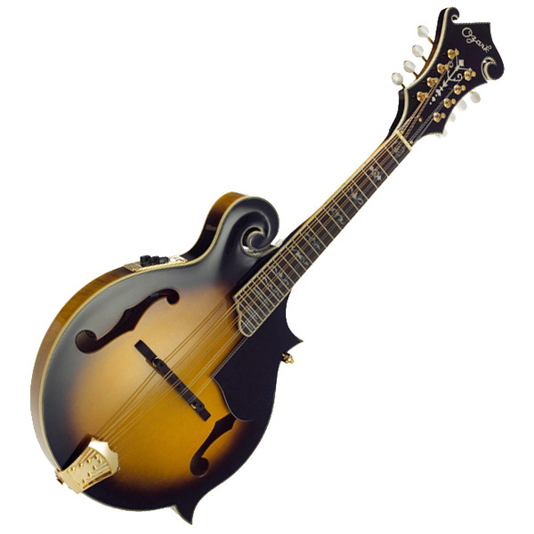 Ozark 2255E Electric 'F' Model Mandolin, with Gig Bag