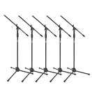 Boom Mic Stand by Gear4music, 5 Pack