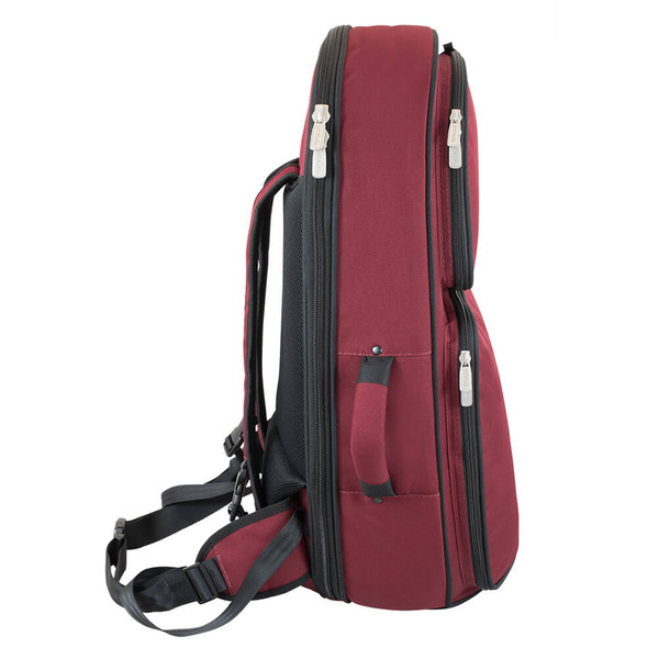 Tom and Will 26BH Baritone Horn Gig Bag, Black and Burgundy