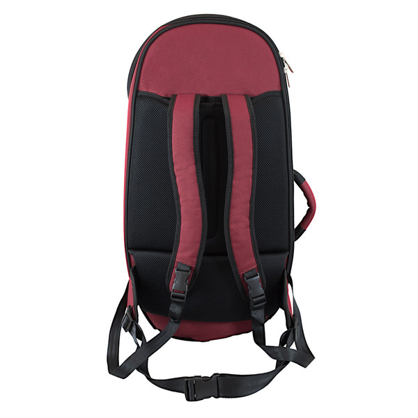 Tom and Will 26BH Baritone Horn Gig Bag, Black and Burgundy