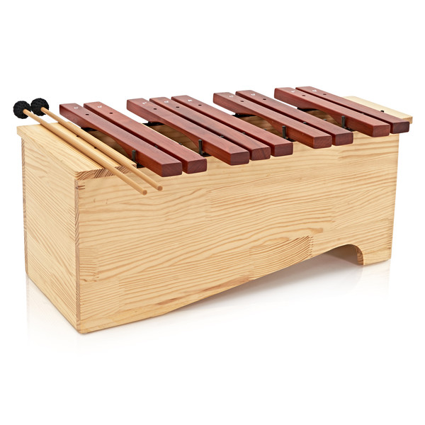 Floor Standing Alto Xylophone by Gear4music, Chromatic Half