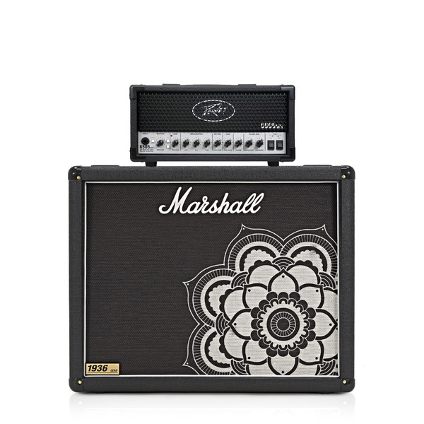 Marshall 1936 2x12 Cab, Mandala + Peavey 6505 Mini Head