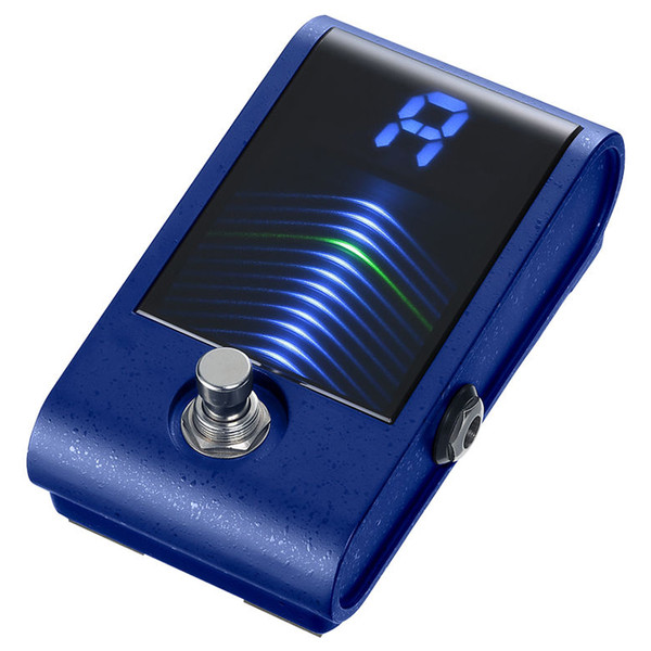 Korg Pitchblack Custom Pedal Tuner, Blue