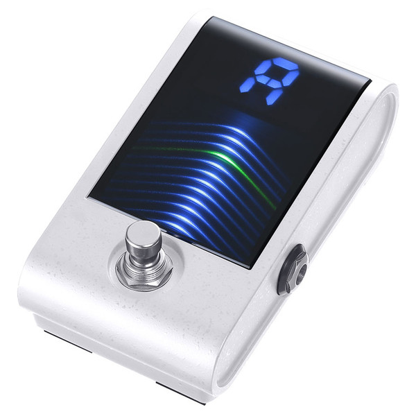 Korg Pitchblack Custom Pedal Tuner, White
