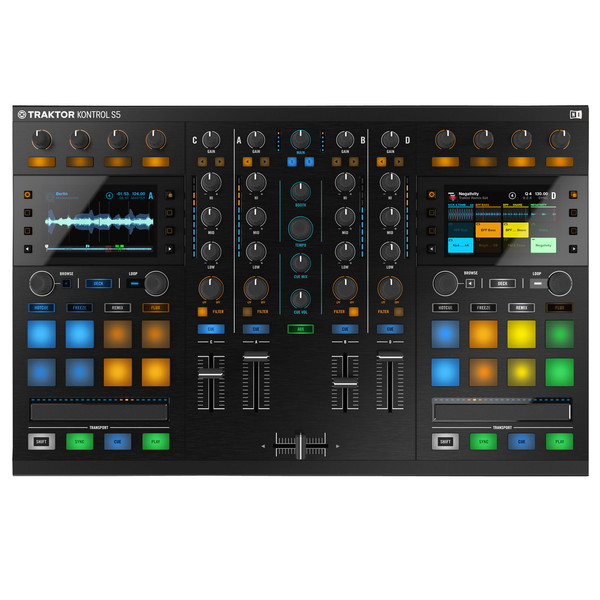 Native Instruments Traktor Kontrol S5 with KRK KNS8400 Headphones
