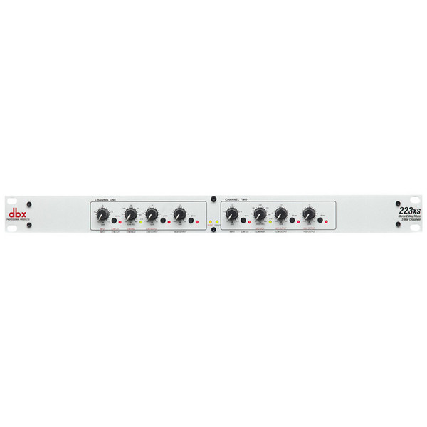 dbx 223xs Stereo 2-Way/Mono 3-Way Crossover