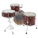 Natal Arcadia 4 Piece Jazz Shell Pack, Red Sparkle