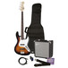 Squier Stop Dreaming, Start Playing Affinity Jazz Bass Pack, Sunburst