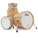 Pearl Masterworks 18'' 4 Piece Shell Pack, Matte Natural Pinstripe