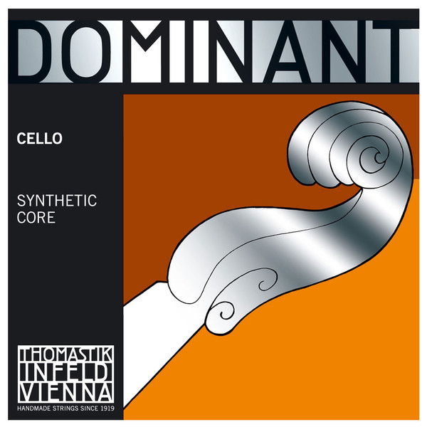 Thomastik Dominant Cello C String, Silver Wound, 4/4 Size, Medium