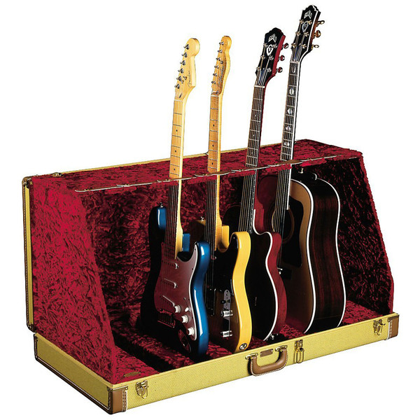 Fender Stage Seven Guitar Case Stand, Tweed