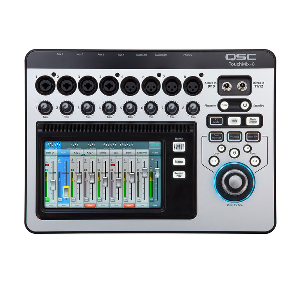 Qsc TouchMix 8 Compact Digital Mixer