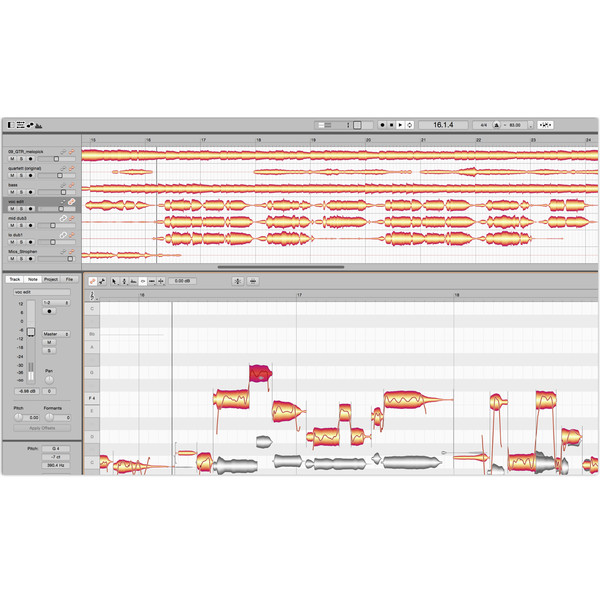 Celemony Melodyne 4 Studio - Screenshot 1