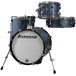 Ludwig Breakbeats Questlove 16'' 4Pc Shell Pack, Azure Blue Sparkle