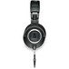 Audio Technica ATH-M50x Headphones, Black, Side