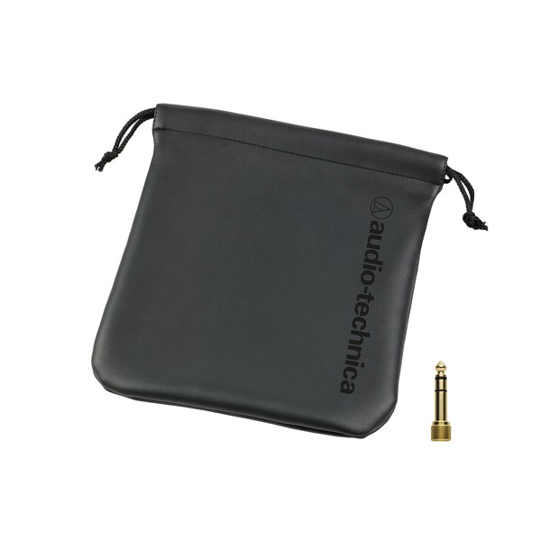 Audio Technica ATH-M50x Headphones, Black, Carry Bag