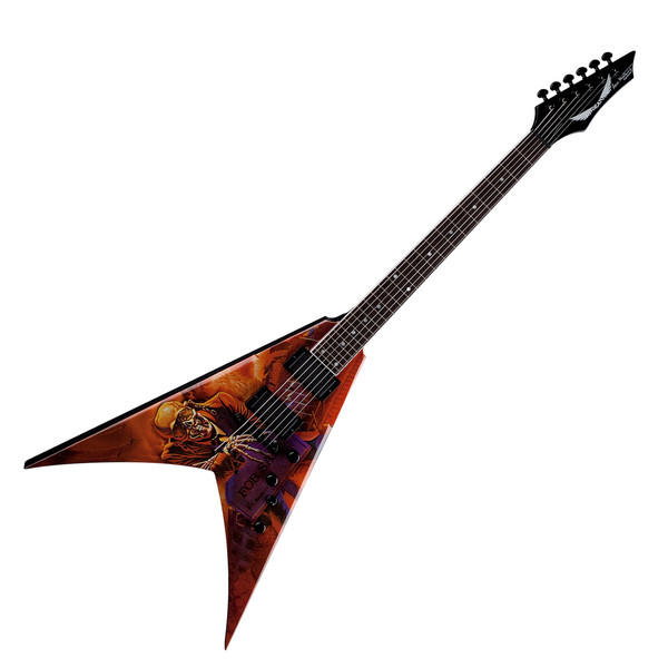 Dean V Dave Mustaine Electric Guitar, Peace Sells