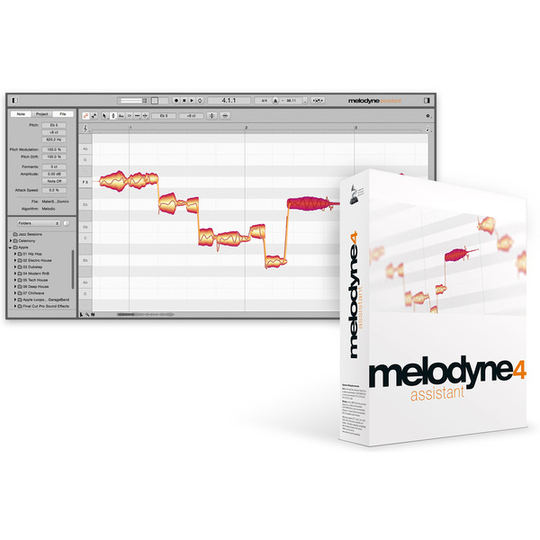 Celemony Melodyne 4 Assistant - Box And Screenshot