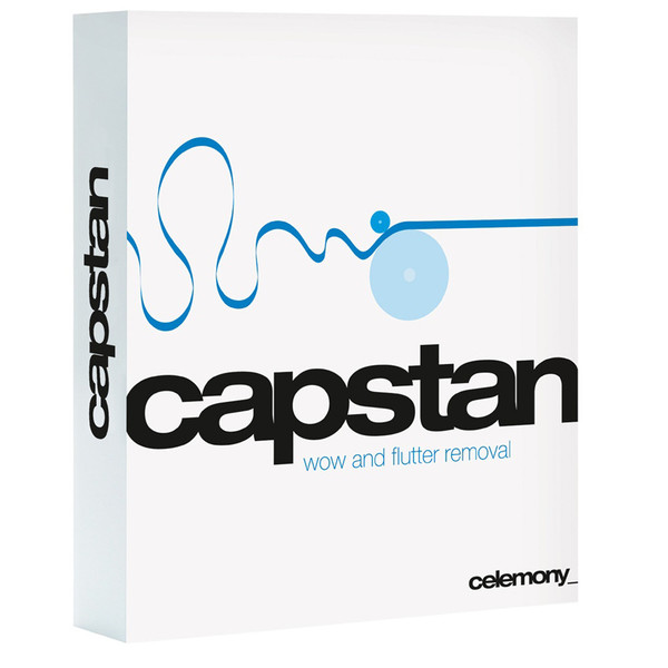 Celemony Capstan Wow And Flutter Removal Software - Box Art