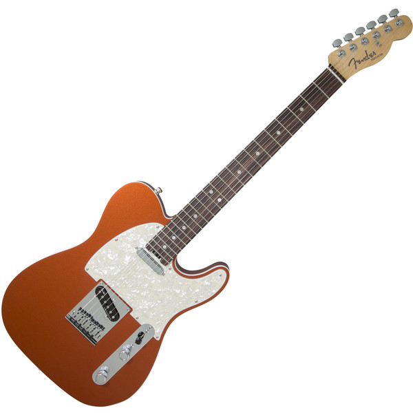 DISC Fender American Elite Telecaster RW, Autumn Blaze Metallic at  Gear4music