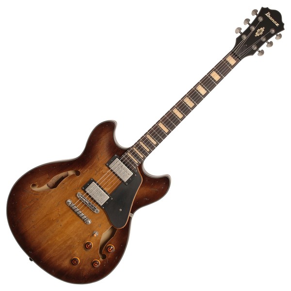 Ibanez Artcore Vintage ASV10A Hollowbody Guitar, Tobacco Burst