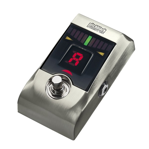 Korg Pitchblack Floor Pedal Tuner, Brushed Nickel