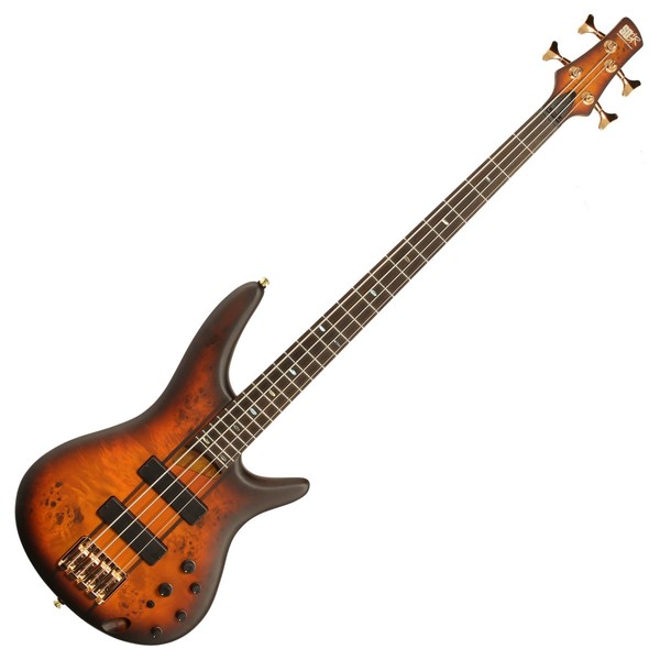 Ibanez SR800 Bass Guitar, Aged Whiskey Burst 