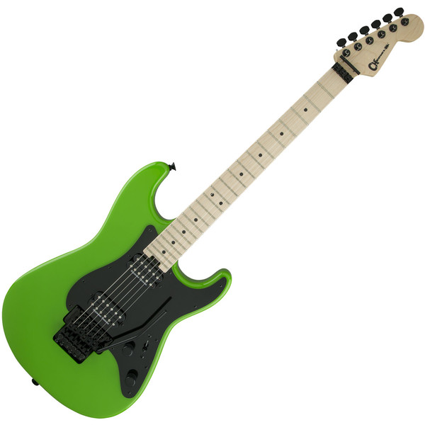 Charvel So-Cal Pro Mod Style 1 2H FR Electric Guitar, Slime Green