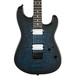 Charvel San Dimas Pro Mod SD1 HH HT Electric Guitar, Trans Blue Burst